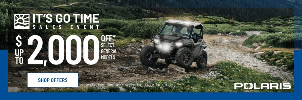 Polaris General Dealer Special Offers