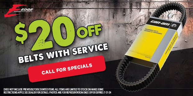 July Special - Belts with Service